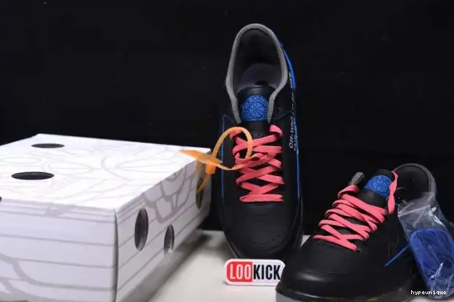 HYPE 2 Black Low Blue Retro SP DJ4375-004 Jordan Off-White 0419
